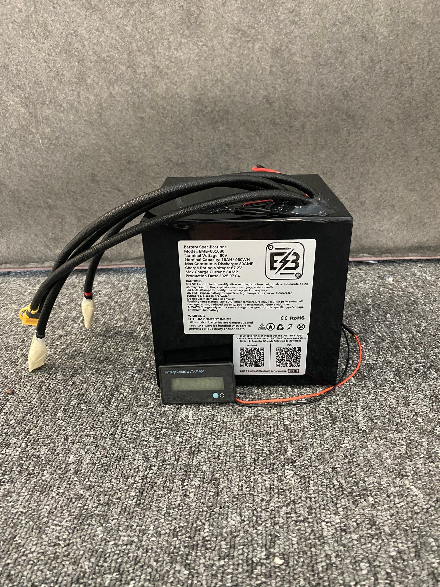 Batterie moto électrique 48v 20H, motos Apollo, NRJ et autres Ma boutique