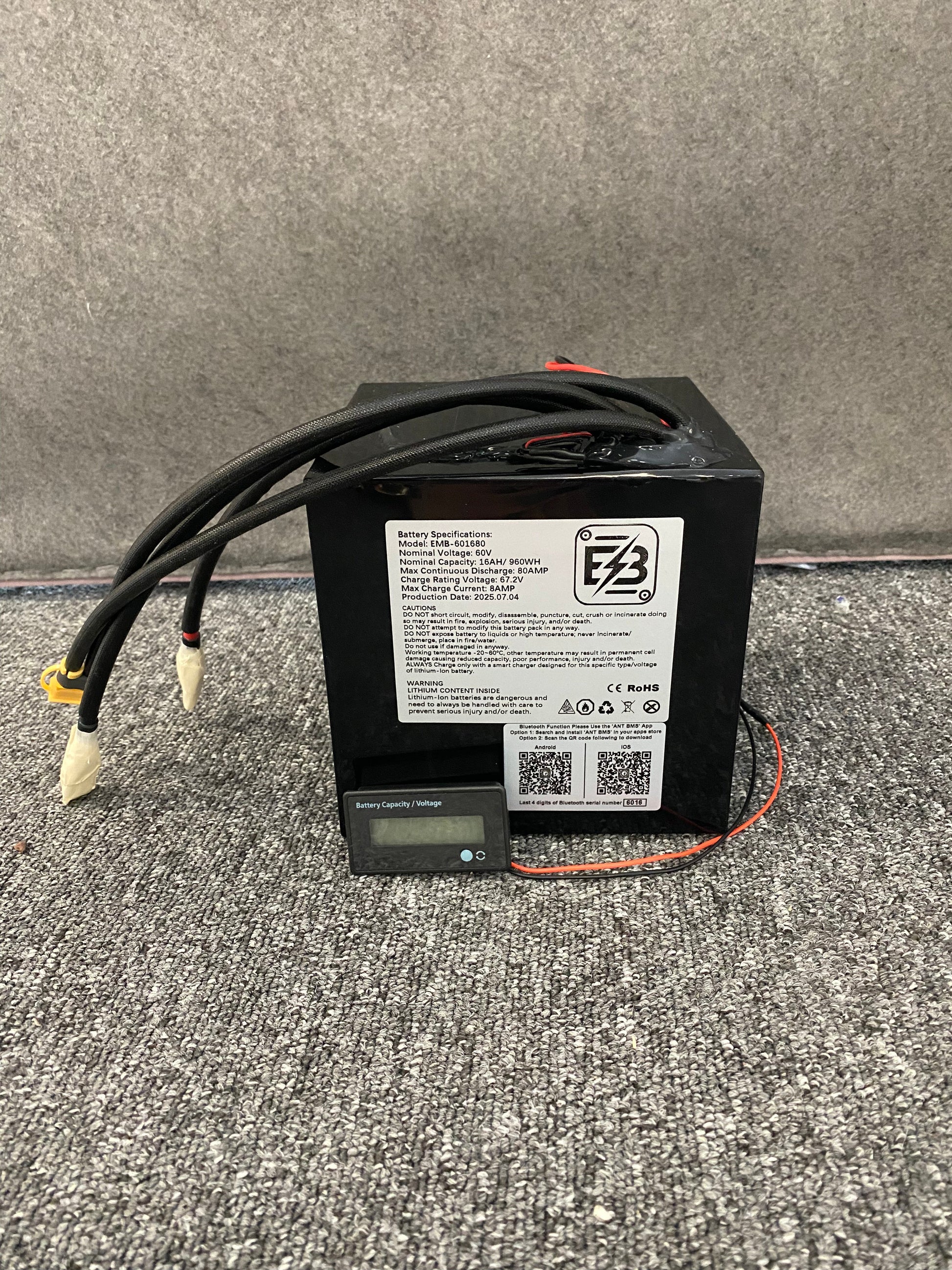 Batterie moto électrique 48v 20H, motos Apollo, NRJ et autres Ma boutique